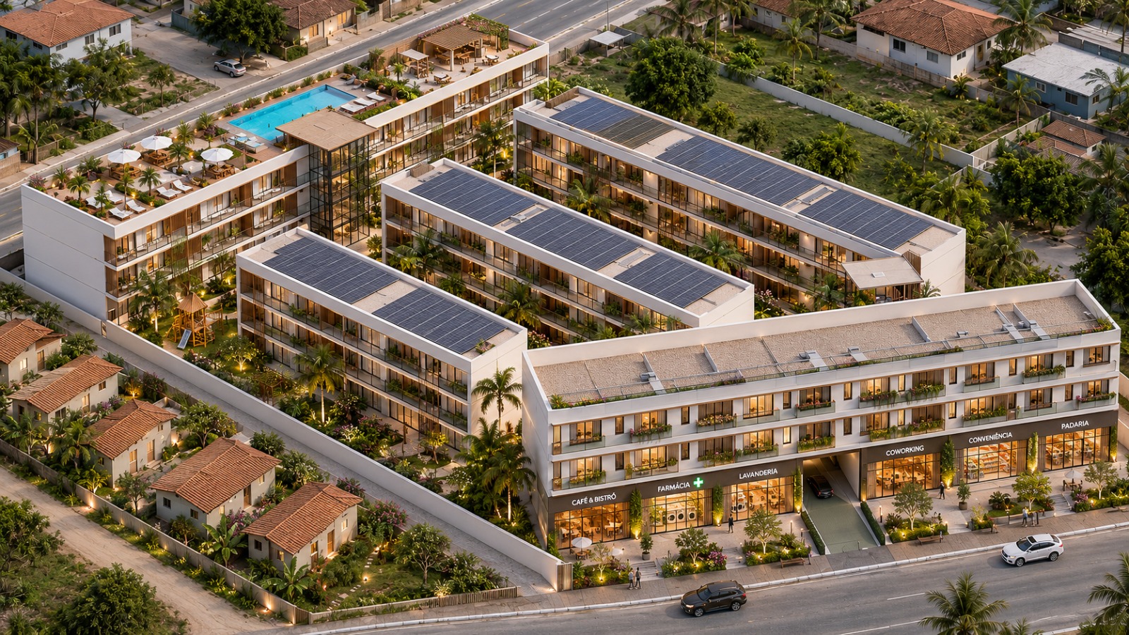 Alpha Park Residencial - Vista Aérea do Empreendimento